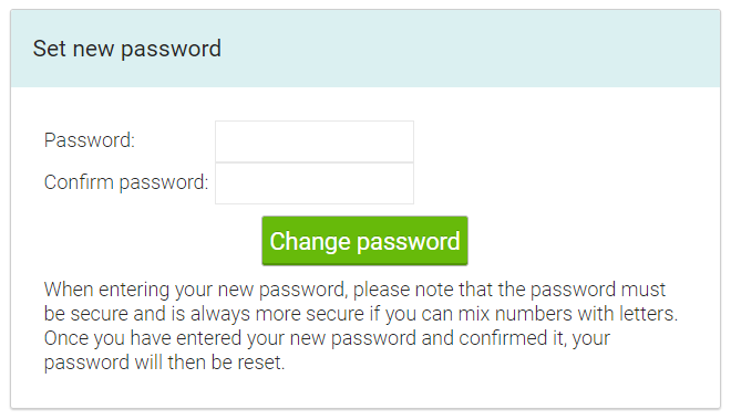 Did You Forget Your Password Nestforms